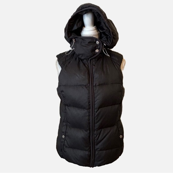 Eddie Bauer 650 Fill Power Goose Down
Puffer Vest Black Women’s Medium - Picture 5 of 14